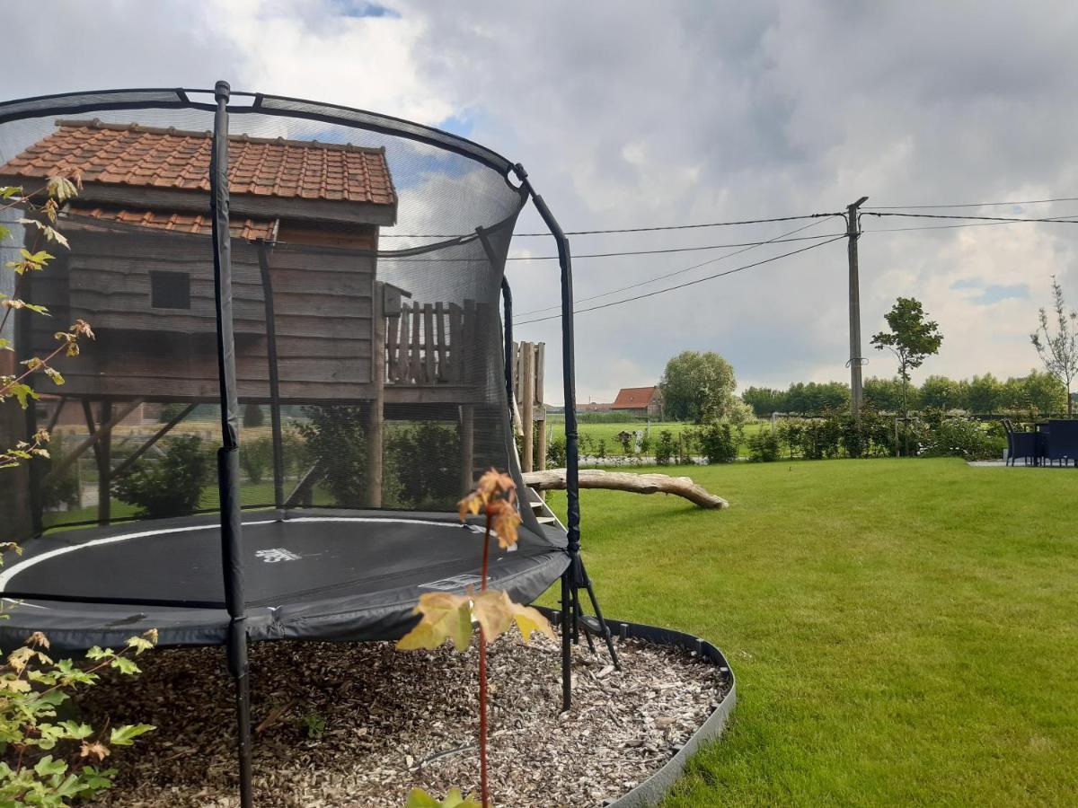Vakantiehuis Zoetendaal Reningelst エクステリア 写真
